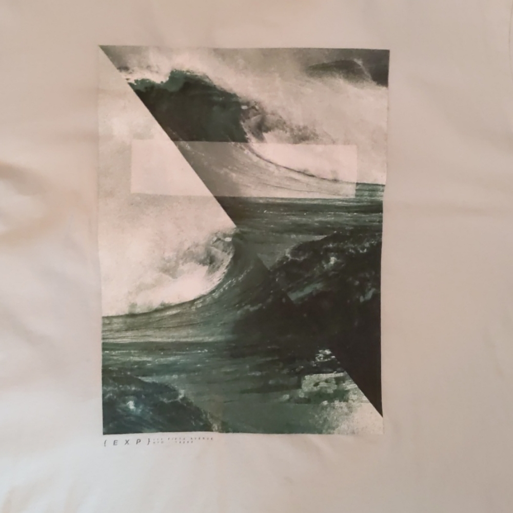Express { EXP } Light Gray T-shirt . Size L - Picture 3 of 11
